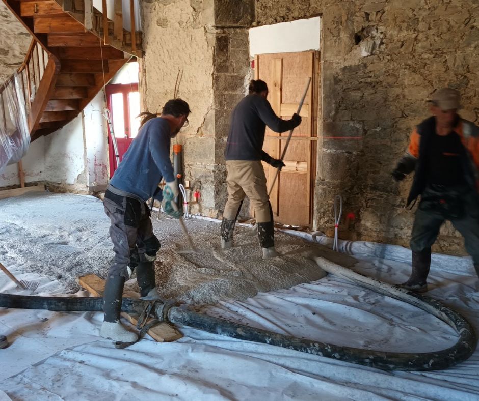 Rénovation globale d'un manoir breton en écoconstruction solidaire